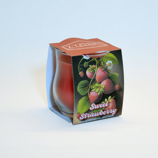 Sweet Strawberry 4oz Candle