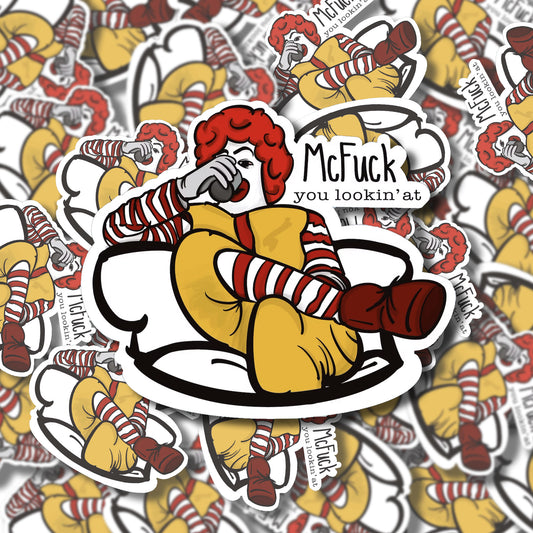 McFuck Sticker