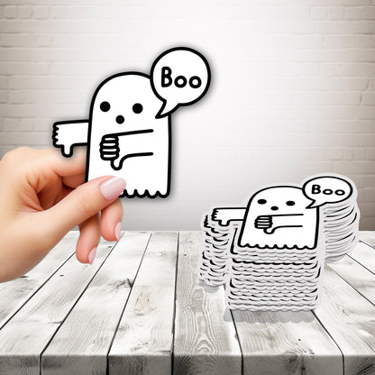 Disapproving Ghost Sticker