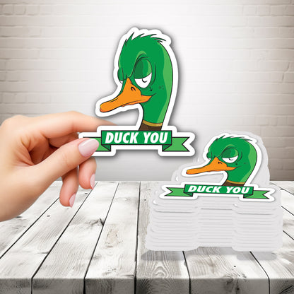 Duck You Sticker