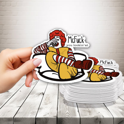 McFuck Sticker