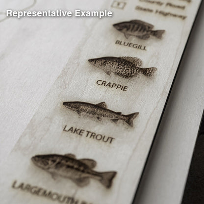 Arlington Mill Reservoir Depth Map